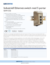 Westermo SDW-532-MM-SC2-SM-SC15 Datablad