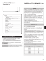 Fujitsu RSG14KMCDN Installationsguide