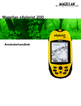 Magellan eXplorist 200 - Hiking GPS Receiver Användarmanual