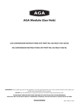 AGA Module Gas Hob Conversion Bruksanvisning