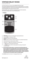 Behringer VD400 Bruksanvisning