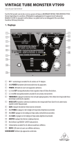 Behringer VT999 Bruksanvisning