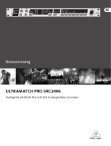 Behringer SRC2496 Bruksanvisning