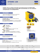 GYS GYSARC 120 Datablad