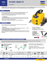 GYS GYSMI E200 FV Datablad