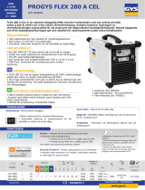 GYS PROGYS FLEX 280 CEL Datablad