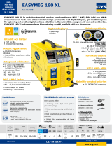 GYS EASYMIG 160 XL Datablad