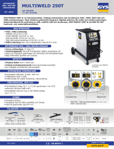 GYS MULTIWELD 250T Datablad