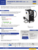 GYS MONOGYS 200-4CS Datablad