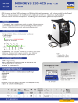 GYS MONOGYS 250-4CS Datablad