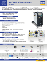 GYS PROMIG 400-4S DV WS Datablad