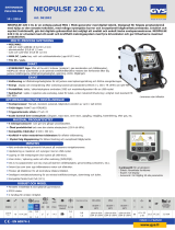 GYS NEOPULSE 220 C XL Datablad