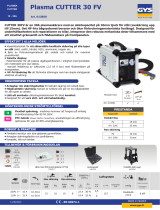 GYS EASYCUT 30 FV Datablad