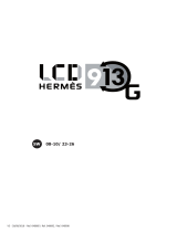 GYS LCD HERMES 9-13 G RED HELMET Bruksanvisning