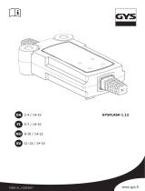 GYS GYSFLASH 1.12 Bruksanvisning