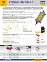 GYS GYSFLASH HERITAGE 6A Datablad