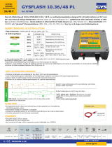 GYS GYSFLASH 10.36/48 PL Datablad