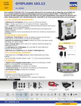 GYS GYSFLASH 102.12 HF (5M CABLES) Datablad