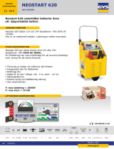 GYS CHARGER STARTER NEOSTART 620 - 12/24V Datablad