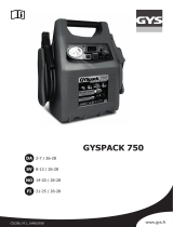 GYS GYSPACK 750 Bruksanvisning