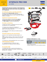 GYS GYSPACK PRO 900 Datablad