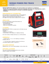 GYS BOOSTER LITHIUM NOMAD POWER PRO TRUCK Datablad