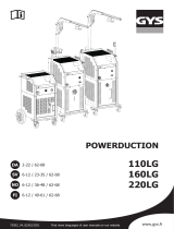 GYS POWERDUCTION 160LG Bruksanvisning