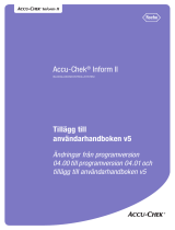 Roche ACCU-CHEK Inform II Användarmanual