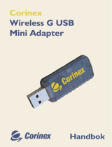 Corinex Global Wireless G USB Mini Adapter Användarmanual