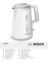 Bosch TWK3A013/01 Användarmanual