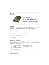 SEH Computertechnik IC146-ETHER-HP-FL Användarmanual