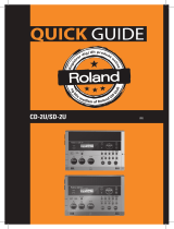 Roland CD-2u Användarguide