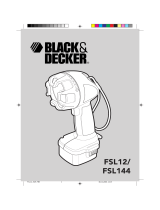 Black & Decker FSL144 Användarmanual