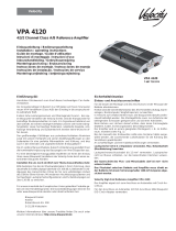 Car audio systems VPA 4120 Bruksanvisning