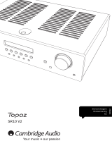 Cambridge Audio Topaz SR10 Användarmanual