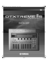 Yamaha DTXTREME IIs Datablad