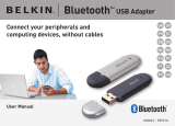 Belkin ADAPTATEUR USB BLUETOOTH™-10 MÈTRES #F8T013FR Bruksanvisning