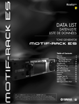 Yamaha MOTIF-RACK ES Datablad