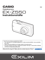Casio EX-Z550 Användarmanual