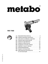 Metabo WS 7400 Bruksanvisningar