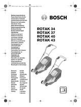 Bosch Appliances ROTAK 40 Användarmanual