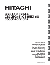 Hitachi CS30EJ Användarmanual