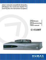 Humax CI5-100T Användarmanual