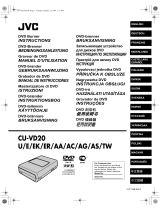 JVC CU-VD20US Användarmanual