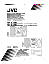 JVC UX-L40R Användarmanual