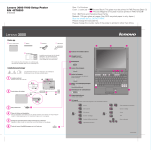 Lenovo 42T8253 Användarmanual