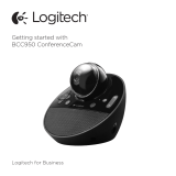 Logitech BCC950 Användarmanual