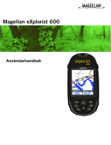 Magellan 600 Användarmanual