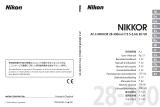 Nikon f/3.5-5.6G ED VR Användarmanual
