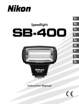 Nikon SB-400 Användarmanual